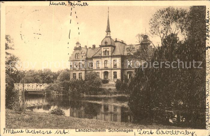 Brodersby Schlei Landschulheim Schoenhagen