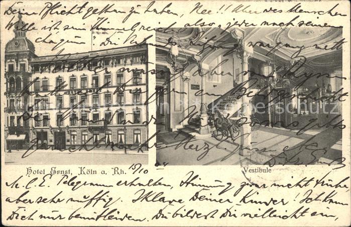 Koeln Rhein Hotel Ernst