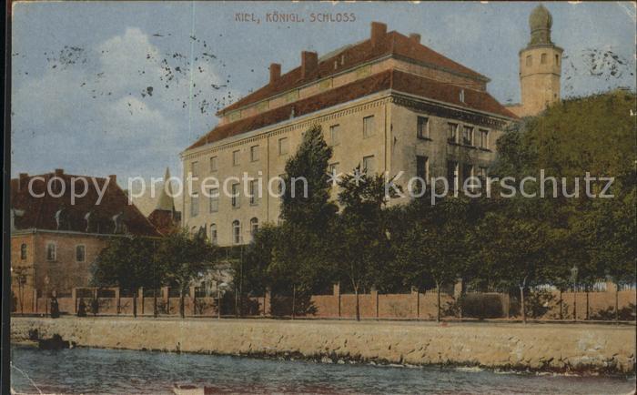 KIEL  CITY Koenigl.Schloss