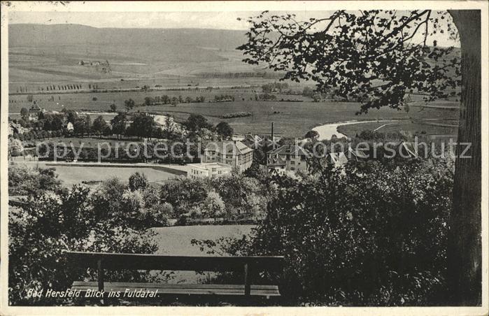 Bad Hersfeld mit Blick ins Fuldatal