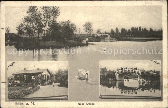 Hoechst Main Neue Parkanlage (Feldpost)