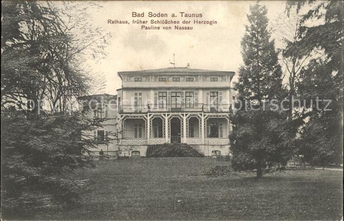 Bad Soden Taunus Rathaus