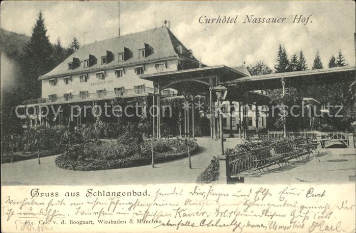 Schlangenbad Taunus Curhotel Nassauer Hof