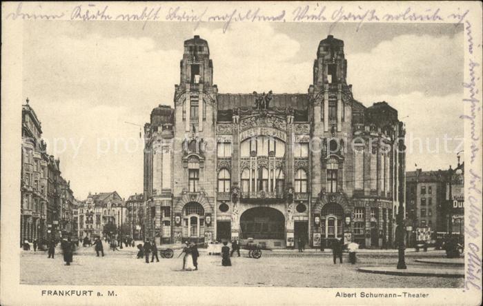 Frankfurt Main Albert-Schumann-Theater (Feldpost)
