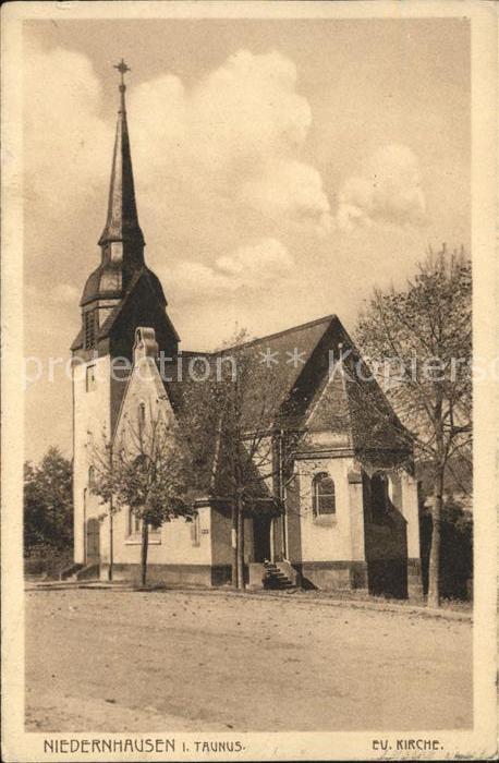 Niedernhausen Taunus Ev.Kirche (Feldpost)