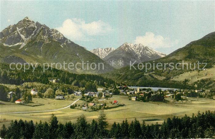 Igls Tirol mit Serles und Habicht