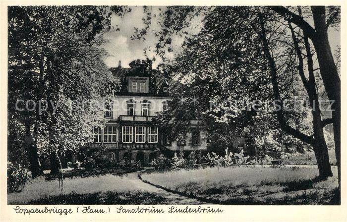 Coppenbruegge Sanatorium Lindenbrunn