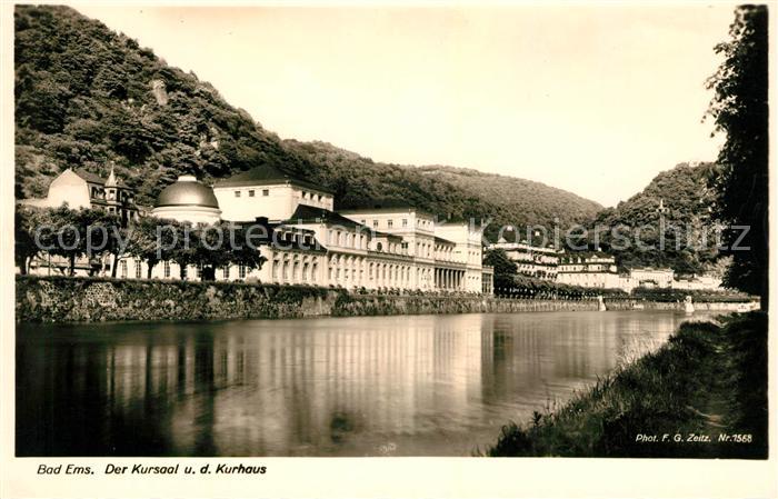 Bad Ems Kurhaus Lahnpartie