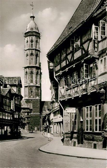 Braunschweig Alte Waage und St Andreaskirche