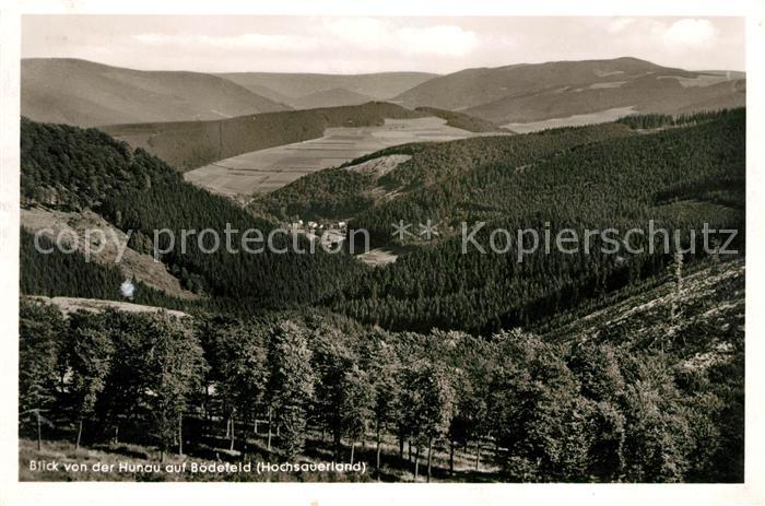 Boedefeld Blick von der Hunau