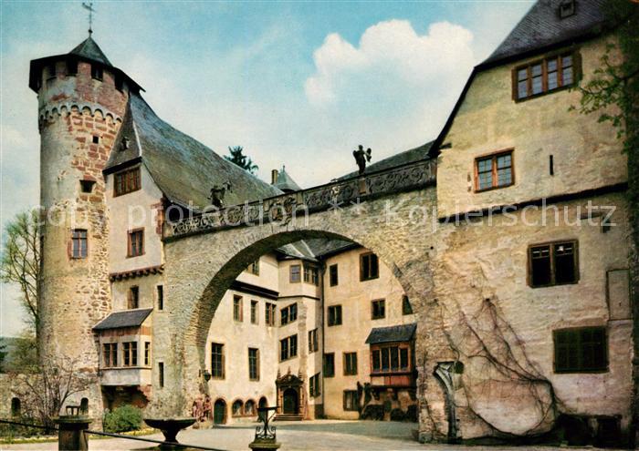 Steinbach Michelstadt Schloss Fuerstenau Innenhof