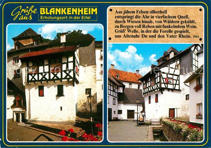 Blankenheim Eifel Dorfmotive Fachwerkhaeuser