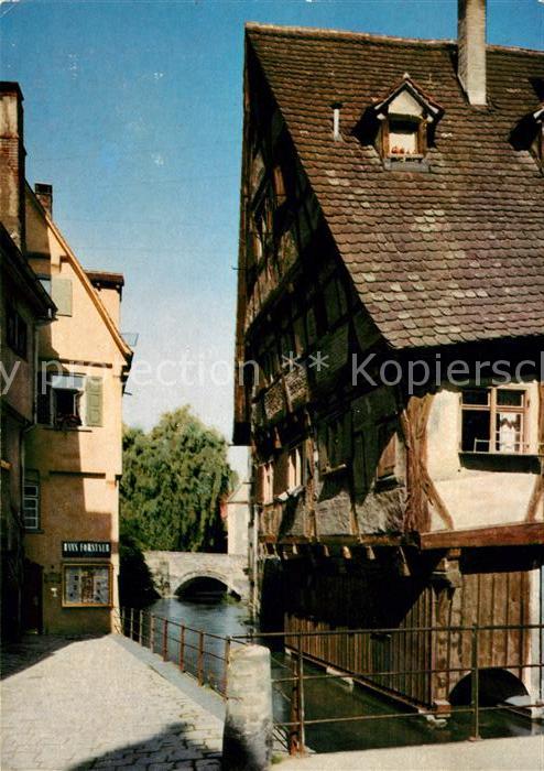 Ulm Donau Partie an der Blau