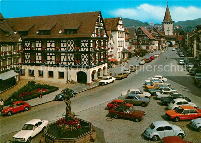 Gengenbach Marktplatz und Oberes Tor