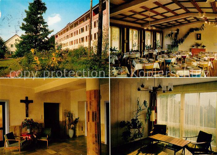 Rummelsberg Erholungsheim Gaestezimmer Speisesaal