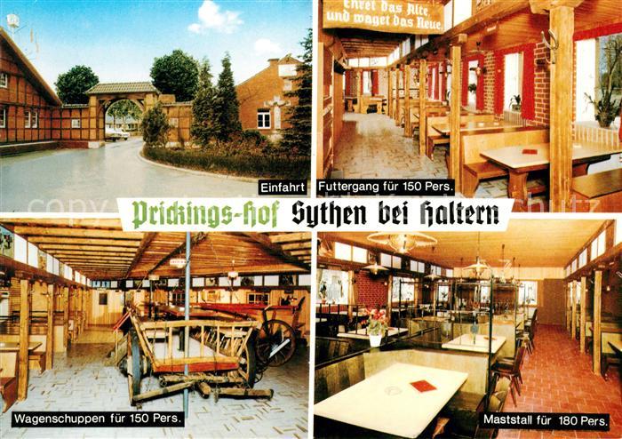 Sythen Prickings Hof Einfahrt Futtergang Wagenschuppen Maststall