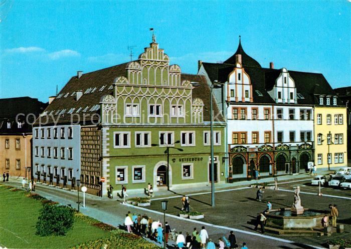 Weimar Thueringen Stadthaus mit Lucas Cranach Haus