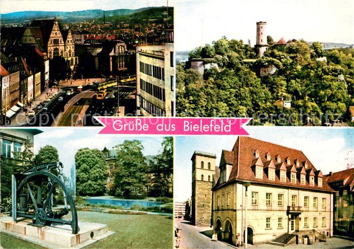 Bielefeld Rathaus Sparrenburg Museumsgarten Theater am alten Markt