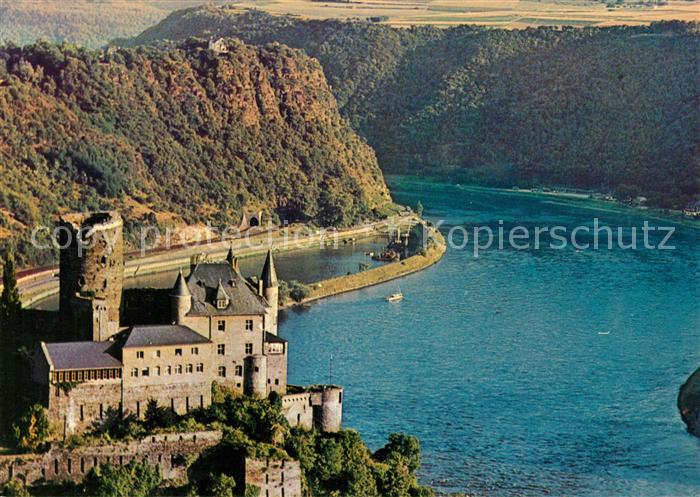 St Goarshausen Burg Katz und Loreley