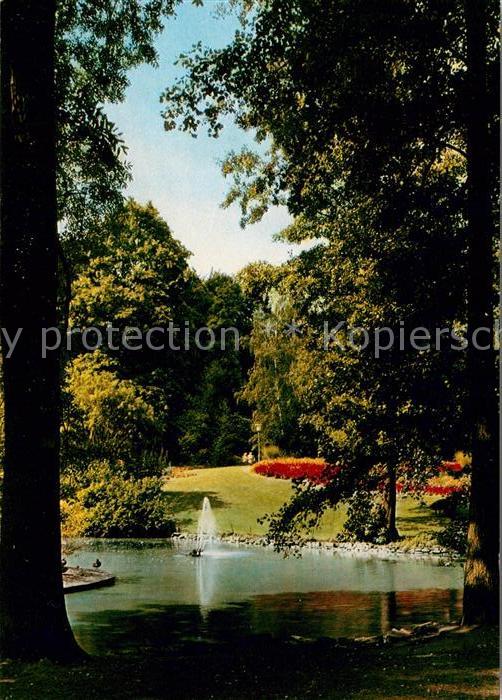 Bad Nauheim Kleiner Teich im Kurpark