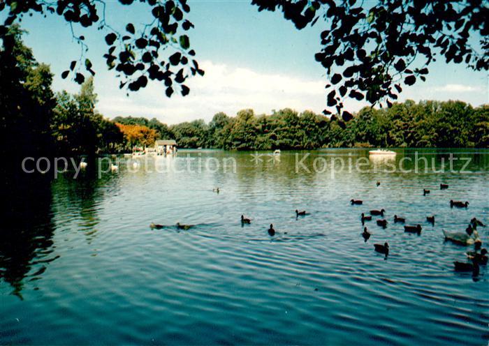Bad Nauheim Grosser Teich im Kurpark