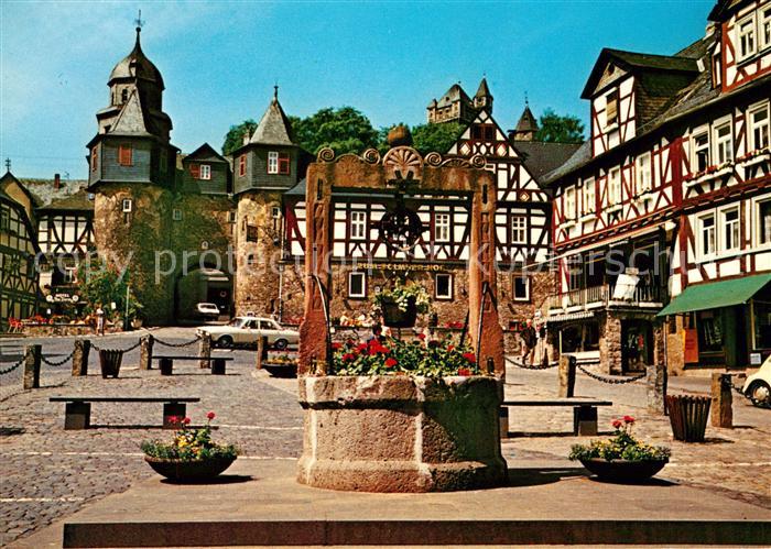 Braunfels Marktplatz Brunnen