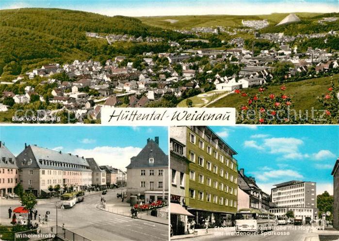 Huettental Weidenau Giersbergblick Wilhelmstr Werdenauer Sparkasse