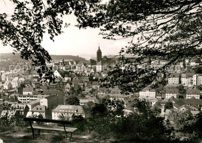 Siegen Westfalen Blick auf Oberstadt