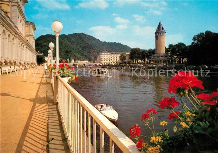 Bad Ems Kurpromenade Lahnpartie