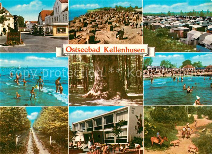 Kellenhusen Ostseebad Strassenpartien Strand Camping Badespass Reiten