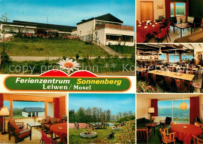 Leiwen Mosel Ferienzentrum Sonnenberg Gaststube Schwimmbad Speisesaal