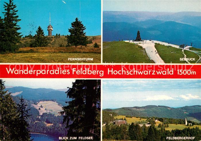 Feldberg Schwarzwald Fernsehturm Seebuck Feldsee Feldberger Hof