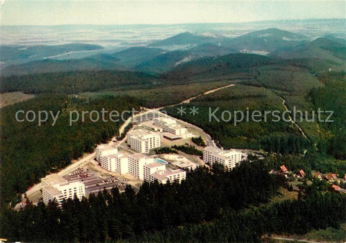 Hahnenklee-Bockswiese Harz Hochwald Ferienpark Fliegeraufnahme