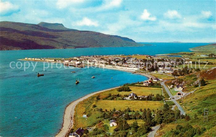 Ullapool and Loch Broom looking towards the Summer Isles