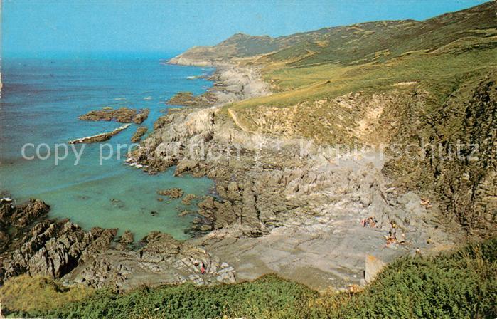 Woolacombe Crunta Pool and Morte Point Landscape Coast