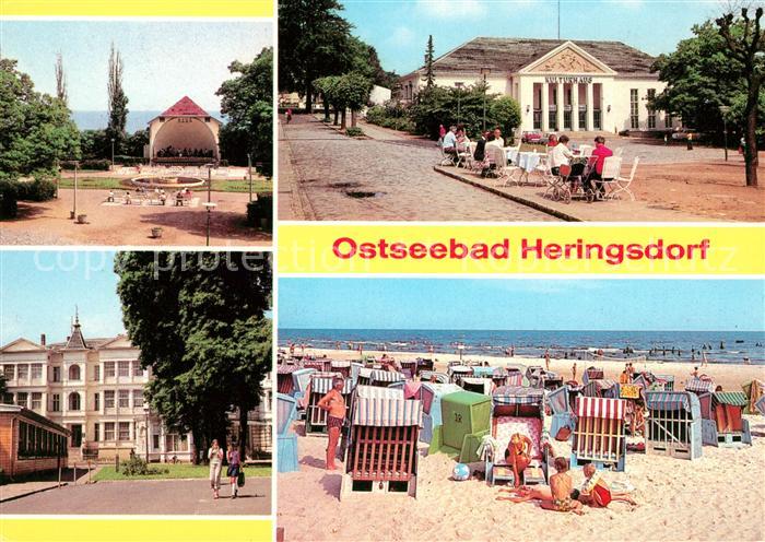 Heringsdorf Ostseebad Usedom Konzertplatz Kulturhaus FDGB Erholungsheim Einheit