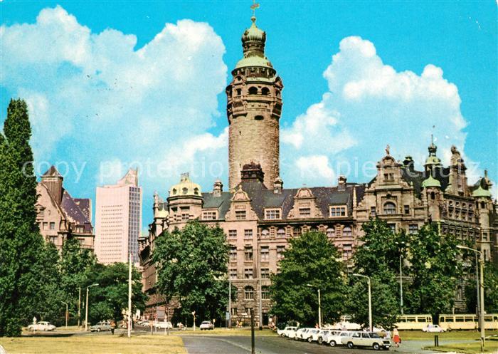 LEIPZIG Sachsen Neues Rathaus Messestadt