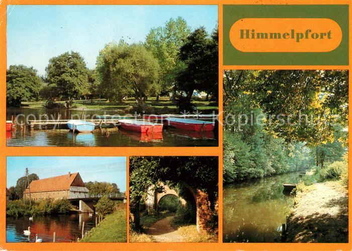 Himmelpfort Bootshafen Stolpsee Brauhaus Kloster Schleusengraben Ruine Muehlenfl