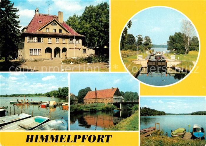 Himmelpfort FDGB Erholungsheim Schleuse Stolpsee Brauhaus Haussee