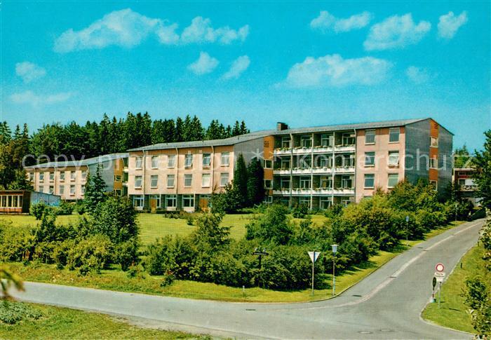 Bad Steben Sanatorium Frankenwarte im Frankenwald