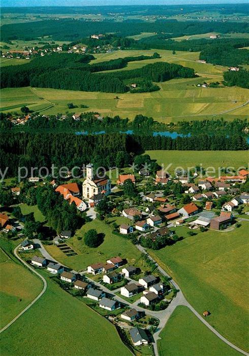Maria Steinbach an der Iller mit Schloss Kronburg Fliegeraufnahme