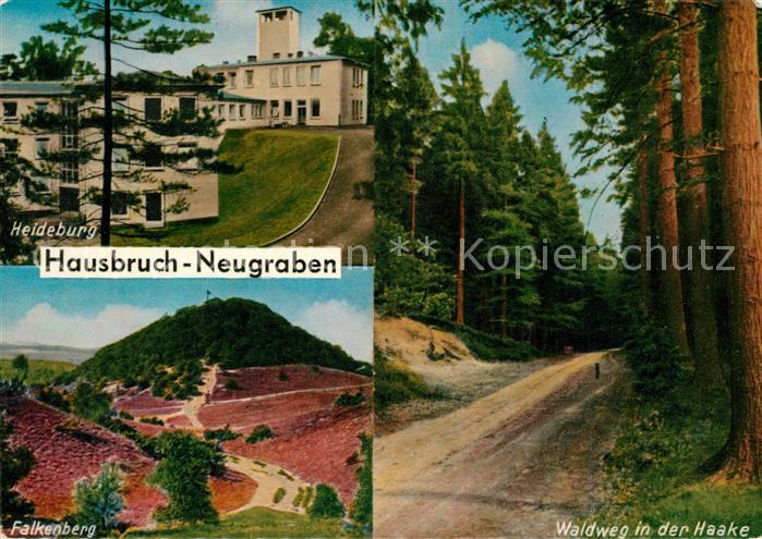 Neugraben Hausbruch Heideburg Falkenberg Waldweg in der Haake