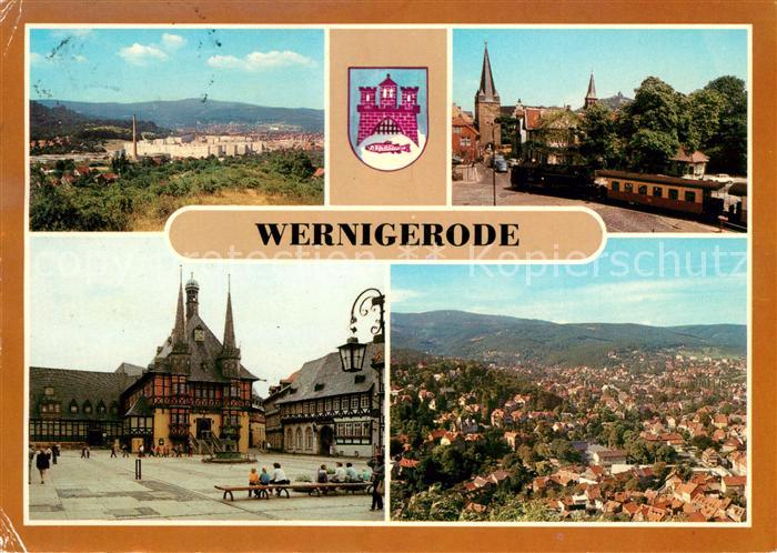 Wernigerode Harz Neubaugebiet Burgbreite Harzquerbahn Westerntor Rathaus