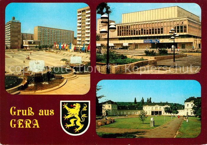 Gera Kulturpalast Kunstgalerie Wappen