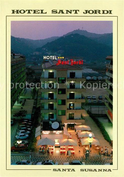 Santa Susanna Hotel Sant Jordi de noche