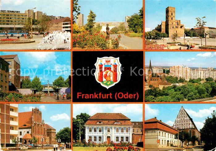 Frankfurt Oder Hotel Stadt Frankfurt Karl Marx Strasse Rathaus Botanischer Garte
