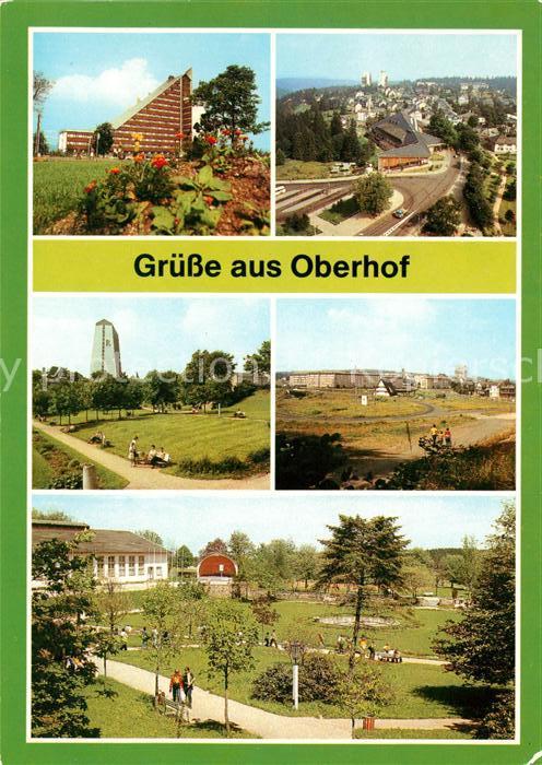 Oberhof Thueringen Interhotel Panorama Gaststaette Oberer Hof FDGB Erholungsheim