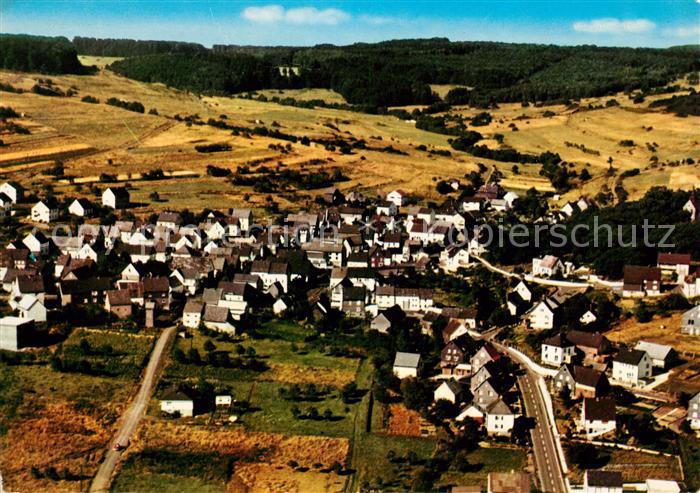 Oberrod Westerwald Erholungsort Fliegeraufnahme