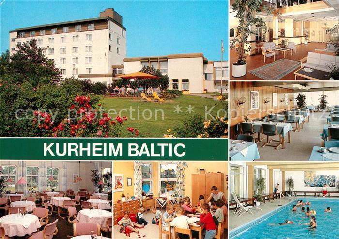 Grossenbrode Ostseebad Kurheim Baltic Cafe Restaurant Hallenbad