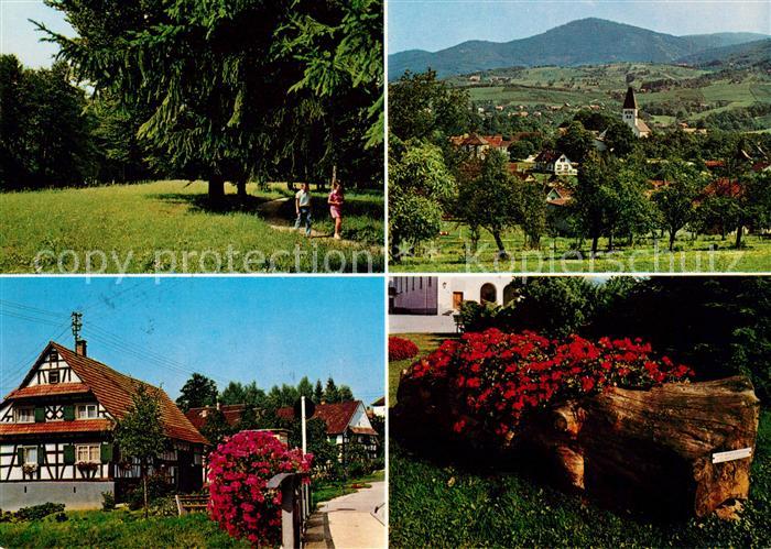 Obersasbach Teilansichten Erholungsort Badische Weinstrasse